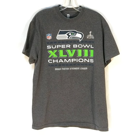 NFL Other - NFL Seattle Seahawks Super Bowl Champions Gray Tee T Shirt